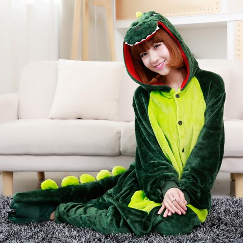 Cute Dinosaur Costume Onesie Kigurumi for Adult & Teens