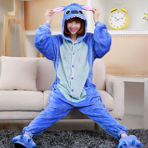 Stitch Onesie Costume Kigurumi for Adult & Teens
