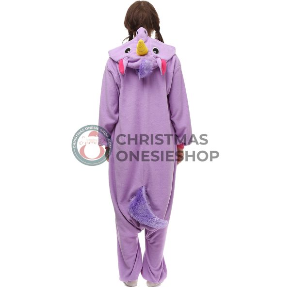 Purple Unicorn Onesie Costume Kigurumi Halloween Outfit